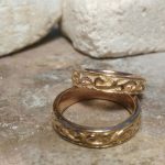 Fedi celtiche in oro rosa